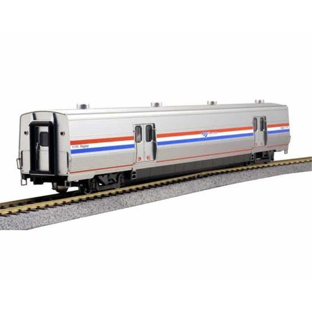 KATO Ho Amtrak Viewliner II Baggage Phase III Heritage No.61006 Model Train KAT356211